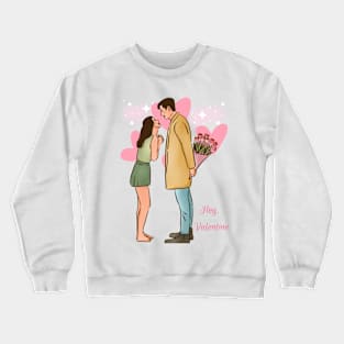 Hey Valentine Crewneck Sweatshirt